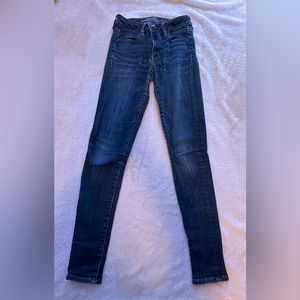 AE skinny high rise jeans